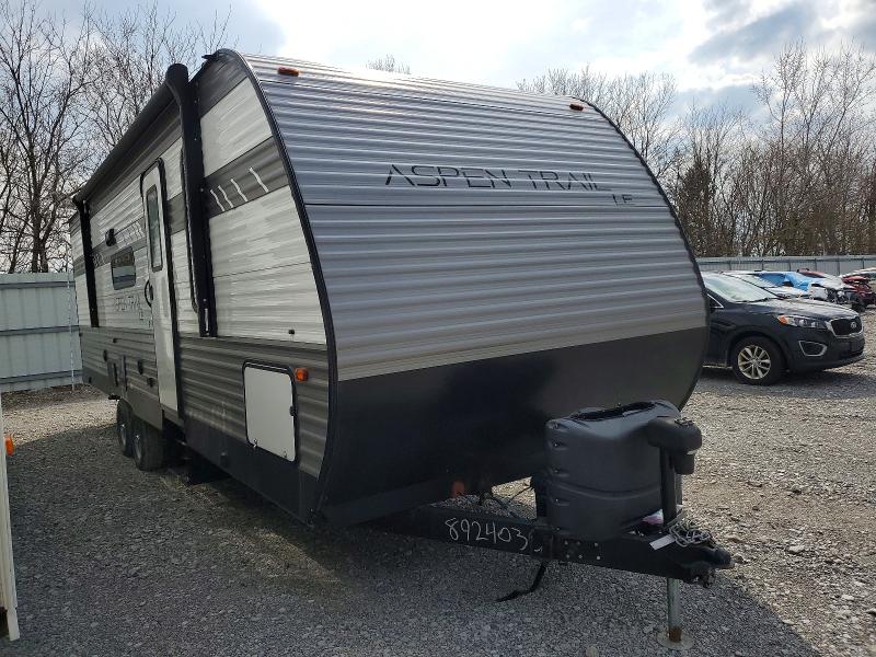 2022 Dutchmen travel Recreational vehicle (rv) VIN 4YDTATM27N8924030 COPART salvage auction — HAIL, NY - MV-907A SALVAGE CERTIFICATE, sold $4,650 on 2026-07-09 (photo 1)