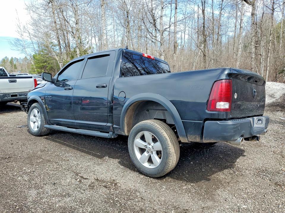 2021 Ram 1500 VIN 1C6RR7LT9MS593726 COPART salvage auction — FRONT END, ON - PERMIT IRREPAIRABLE, sold $3,250 on 2026-07-09 (photo 2)