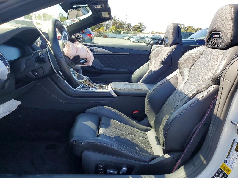 2024 BMW M8 VIN WBSDZ0C08RCP93779 COPART salvage auction — FRONT END, Ca - Salvage Certificate, sold $46,750 on 2026-07-08 (photo 7)