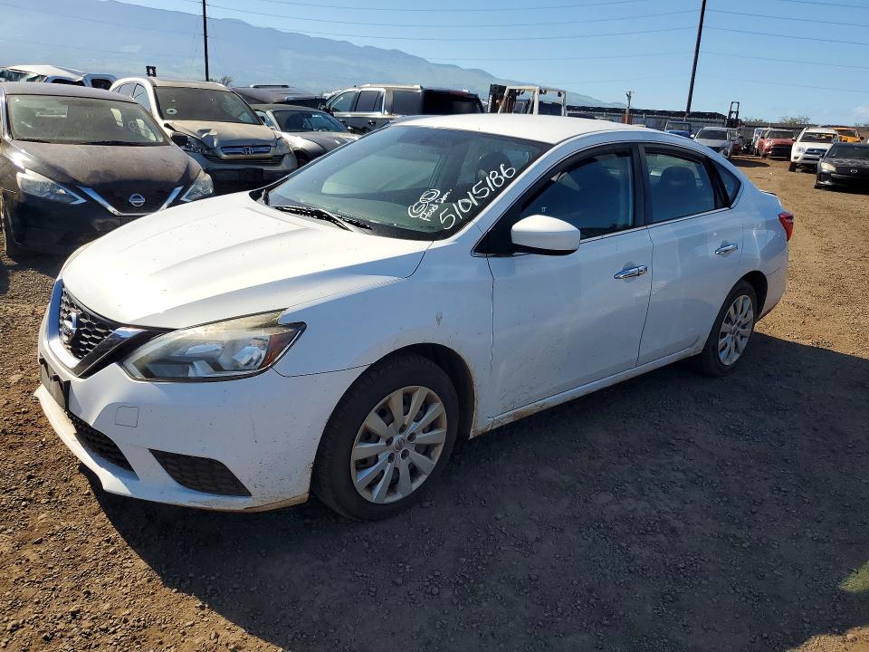 2017 Nissan Sentra VIN 3N1AB7AP8HL649324 COPART salvage auction — WATER/FLOOD, Hi - Certificate Of Salvage, sold $750 on 2026-07-06 (photo 1)