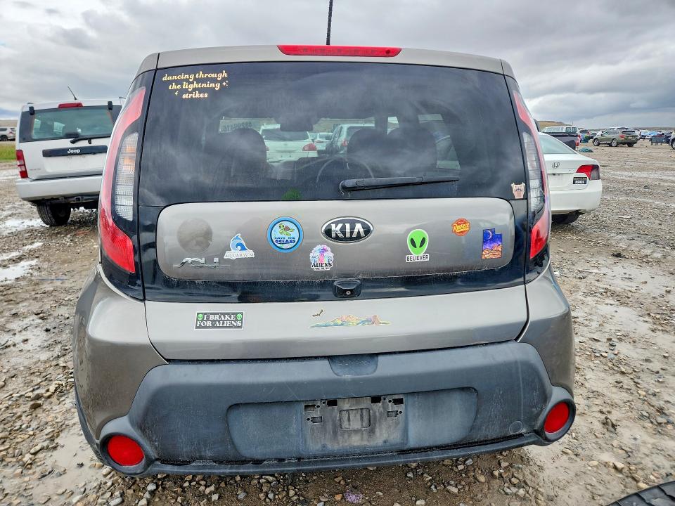 2015 Kia Soul VIN KNDJP3A52F7114500 COPART salvage auction — FRONT END, UT - SALVAGE CERTIFICATE, sold $800 on 2026-07-24 (photo 6)