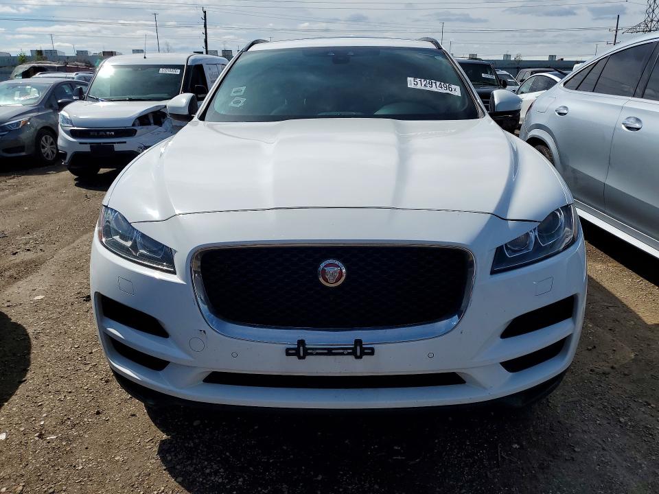 2018 Jaguar VIN SADCJ2FX3JA321413 COPART salvage auction — REAR END, Il - Salvage Certificate, sold $3,450 on 2026-07-09 (photo 5)