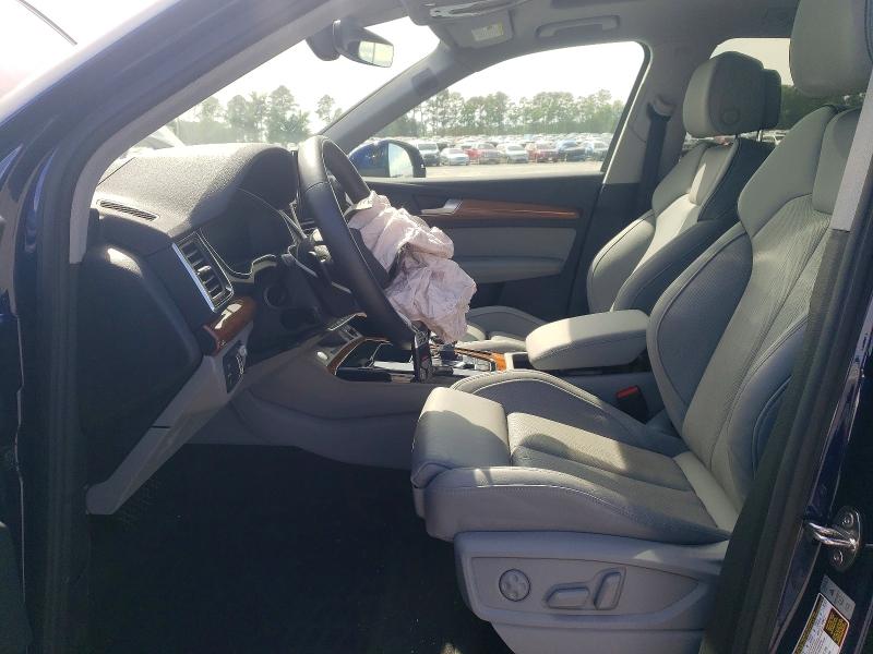 2022 Audi Q5 VIN WA1FAAFY6N2108543 COPART salvage auction — FRONT END, Nc - Salvage Certificate Of Title, sold $14,600 on 2026-07-16 (photo 7)