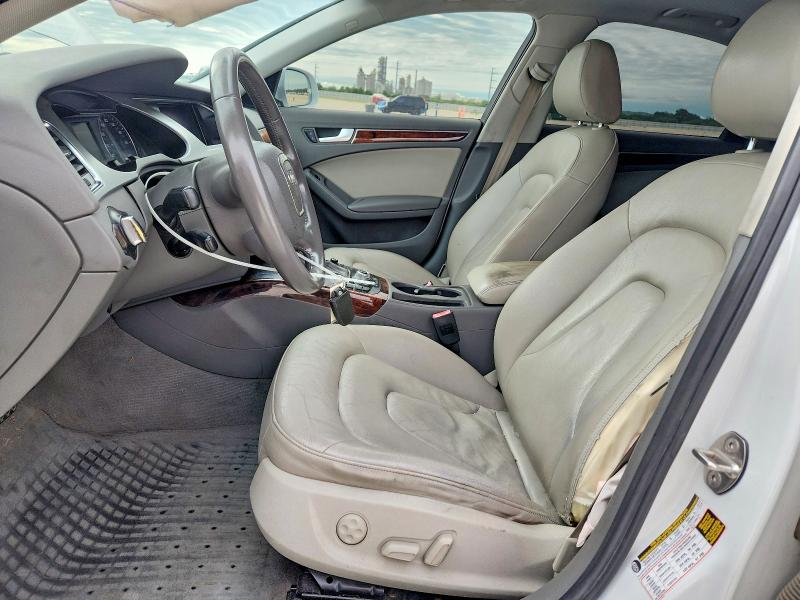 2012 Audi A4 VIN WAUFFAFL5CN010768 COPART salvage auction — FRAME DAMAGE, Tx - Salvage Vehicle Title, sold $100 on 2026-07-02 (photo 7)