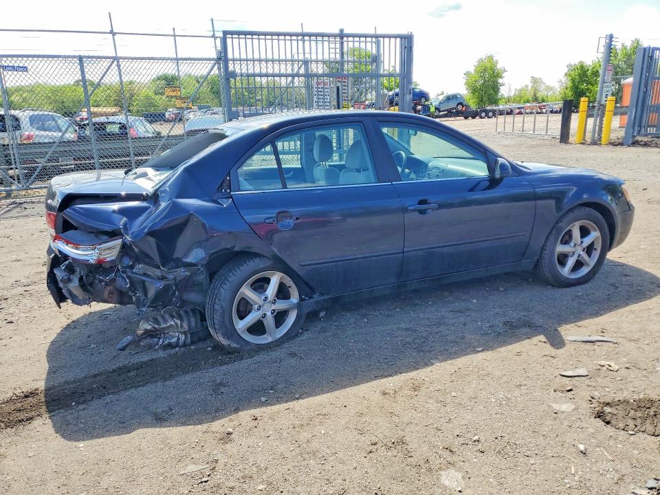2007 Hyundai Sonata VIN 5NPET46C07H203215 COPART salvage auction — REAR END, MD - CERT OF SALVAGE > 75% DAMAGE, sold $400 on 2026-07-07 (photo 3)