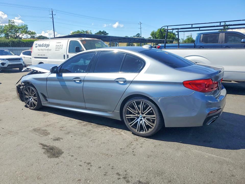 2020 BMW 5er VIN WBAJS1C01LWW66251 COPART salvage auction — FRONT END, Ca - Salvage Certificate, sold $14,800 on 2026-07-09 (photo 2)