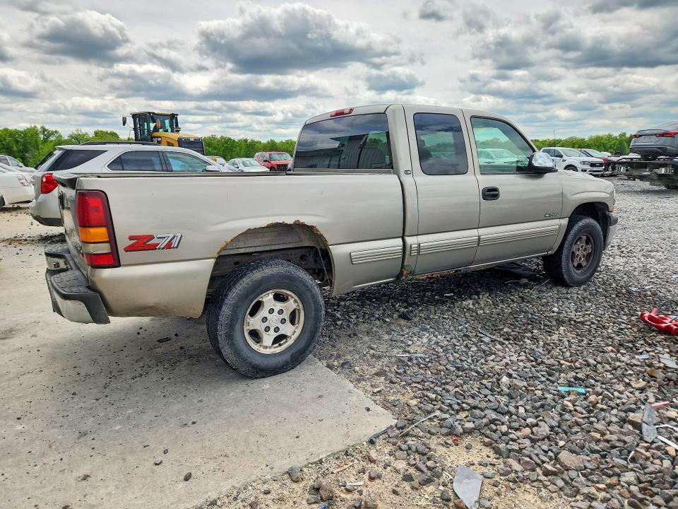 1999 Chevrolet Silverado VIN 1GCEK19T3XE244855 COPART salvage auction — SIDE, Mo - Salvage Certificate Of Title, sold $625 on 2026-07-02 (photo 3)