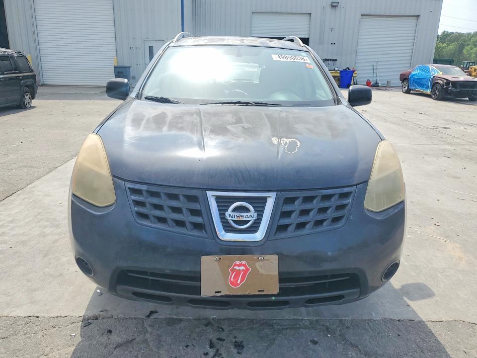 2009 Nissan Rogue sport VIN JN8AS58V49W162322 COPART salvage auction — REAR END, FL - CERT OF TITLE SLVG REBUILDABLE, sold $225 on 2026-07-23 (photo 5)