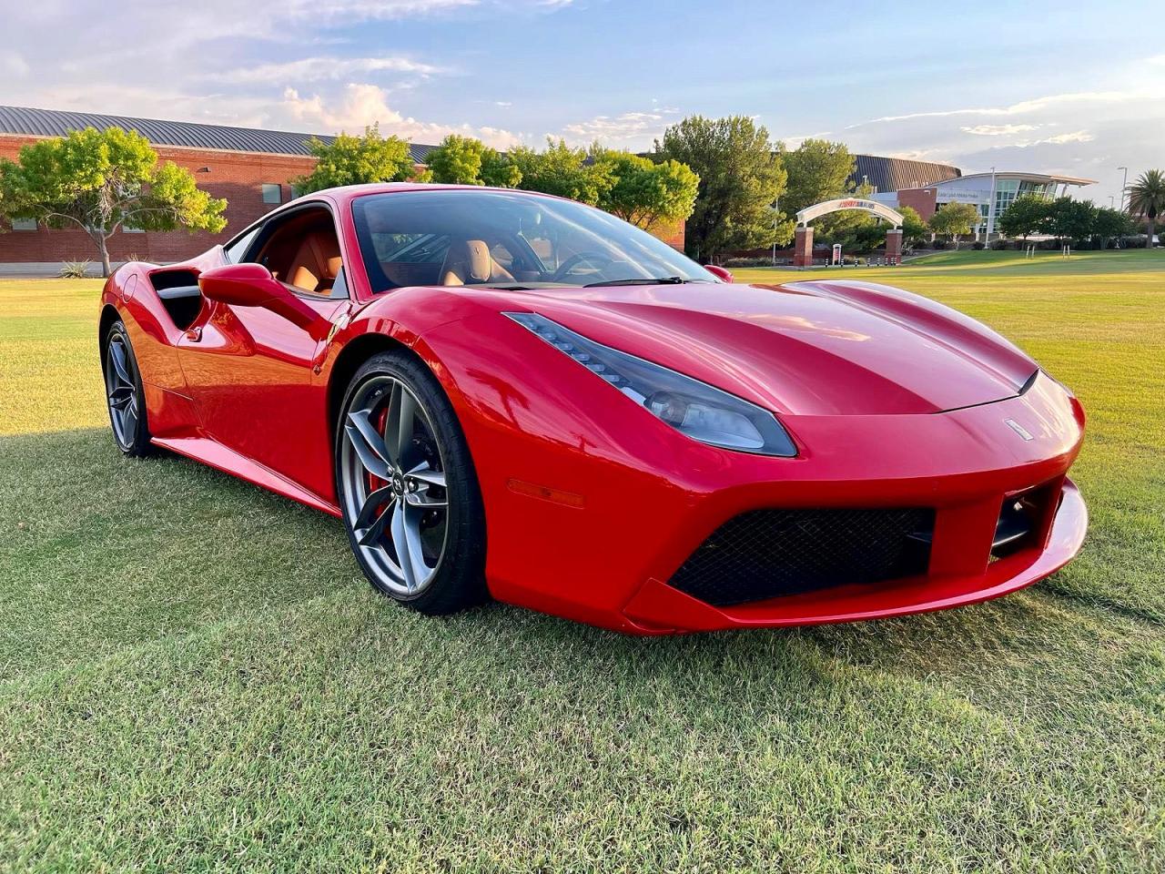 2016 Ferrari 488 GTB VIN ZFF79ALA5G0214993 COPART salvage auction — Normal Wear, AZ - CERT OF TITLE-RESTORED SALVAGE (P), sold $131,000 on 2026-04-24 (photo 1)
