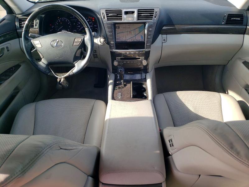 2010 Lexus Ls 460 VIN JTHBL5EF5A5093031 COPART salvage auction — FRONT END, Or - Salvage Title Certificate, sold $1,500 on 2026-07-03 (photo 8)
