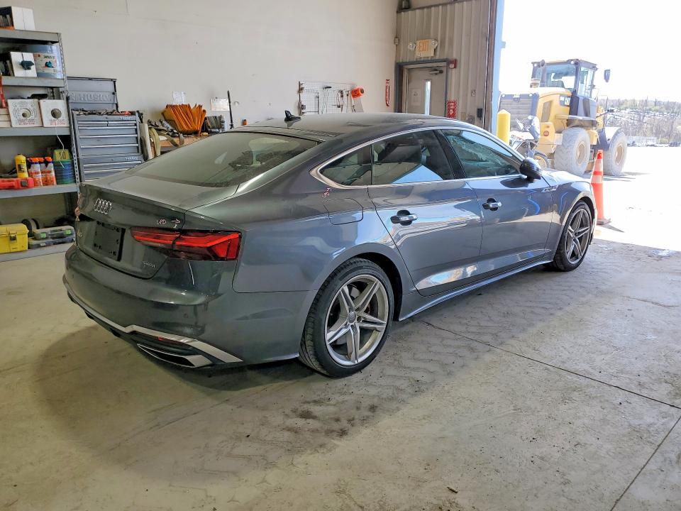 2021 Audi A5 VIN WAUDACF52MA002655 COPART salvage auction — ROOF, MD - CERT OF SALVAGE > 75% DAMAGE, sold $5,700 on 2026-07-24 (photo 3)