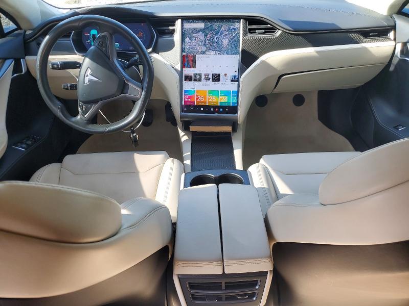 2018 Tesla Model s VIN 5YJSA1E20JF253571 COPART salvage auction — FRONT END, Md - Cert Of Salvage > 75% Damage, sold $10,200 on 2026-07-14 (photo 8)
