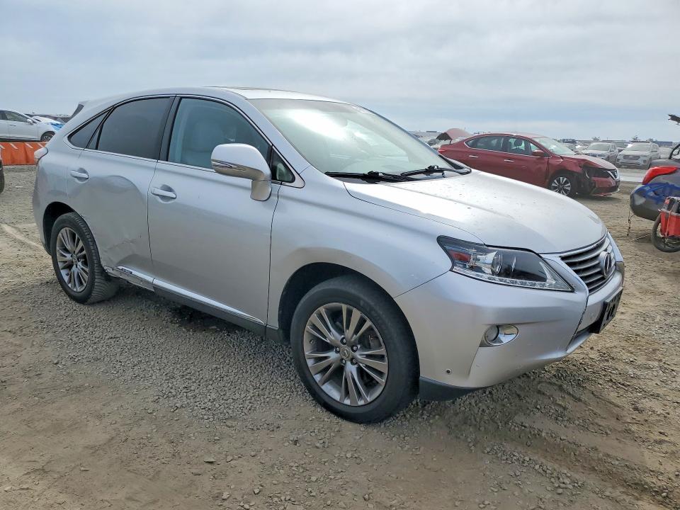 2013 Lexus Rx VIN JTJZB1BA7D2412873 COPART salvage auction — SIDE, Ca - Dis/Dlr/Exp Only Clean Title, sold $4,200 on 2026-07-10 (photo 4)