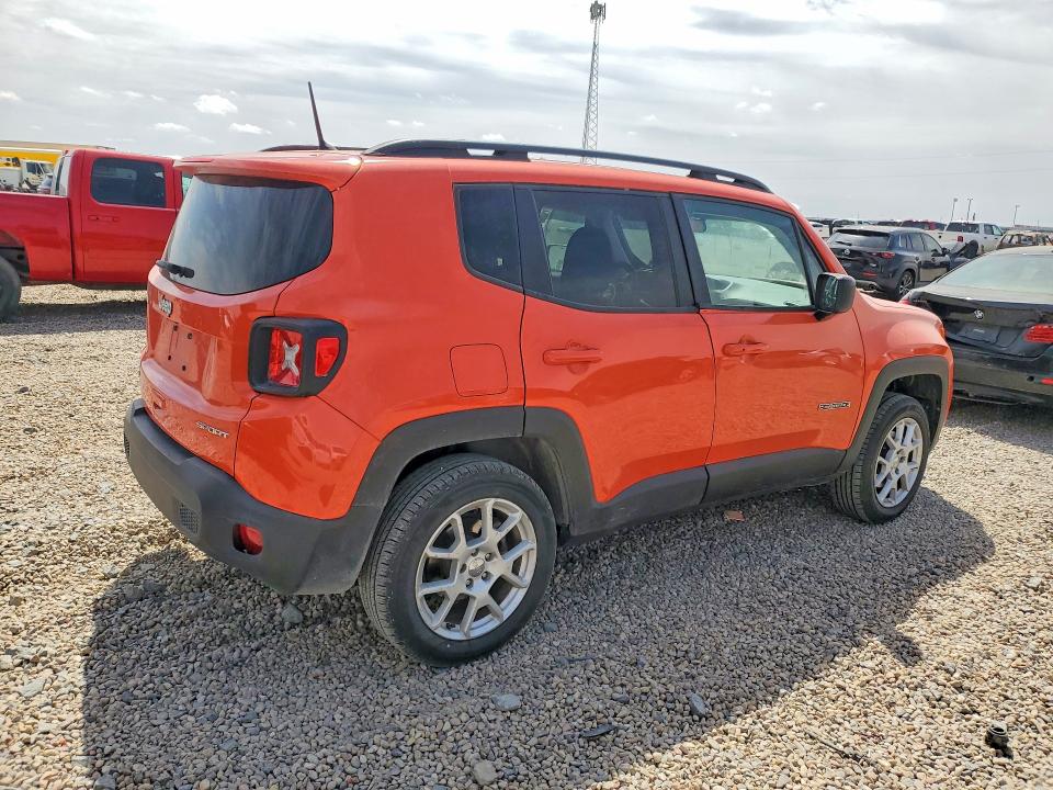2019 Jeep VIN ZACNJBAB1KPJ99293 COPART salvage auction — WATER/FLOOD, Tx - Salvage Vehicle Title, sold $2,100 on 2026-07-07 (photo 3)