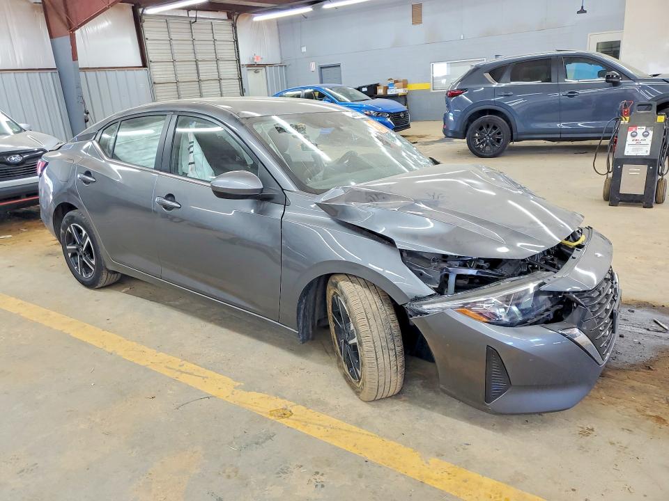 2025 Nissan Sentra VIN 3N1AB8CV3SY289584 COPART salvage auction — FRONT END, Fl - Dlr Only Cert Of Destruction, sold $2,250 on 2026-07-02 (photo 4)