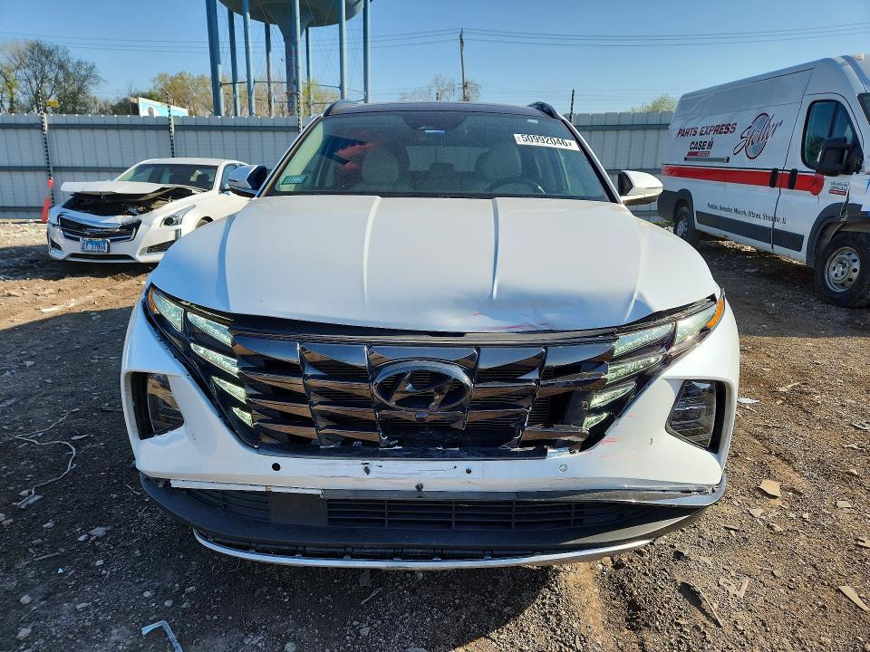 2022 Hyundai Tucson VIN 5NMJECAE3NH157806 COPART salvage auction — FRONT END, IL - SALVAGE CERTIFICATE, sold $9,200 on 2026-07-10 (photo 5)