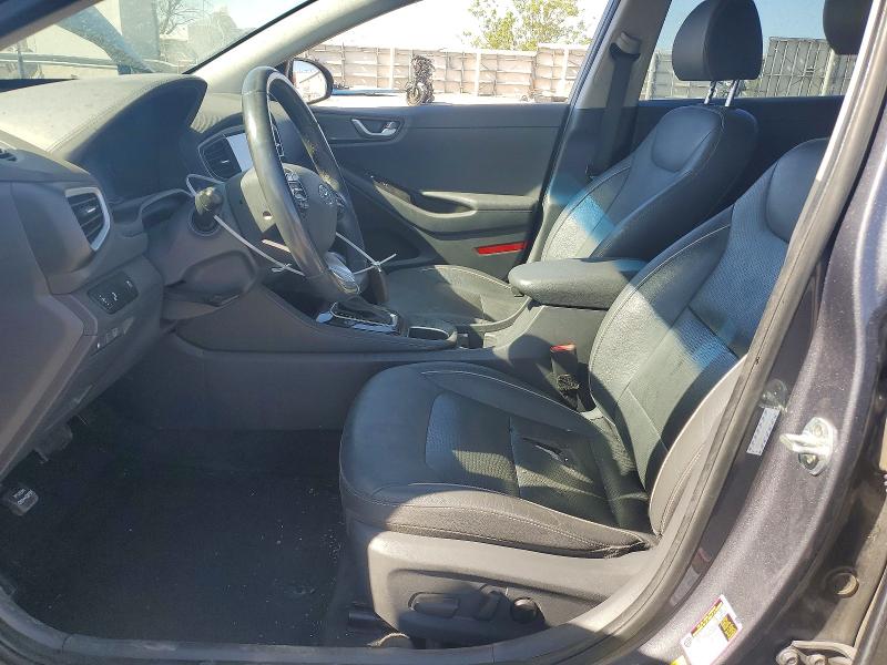 2017 Hyundai Ioniq VIN KMHC85LC2HU029640 COPART salvage auction — FRONT END, Tx - Salvage Vehicle Title, sold $1,200 on 2026-07-24 (photo 7)