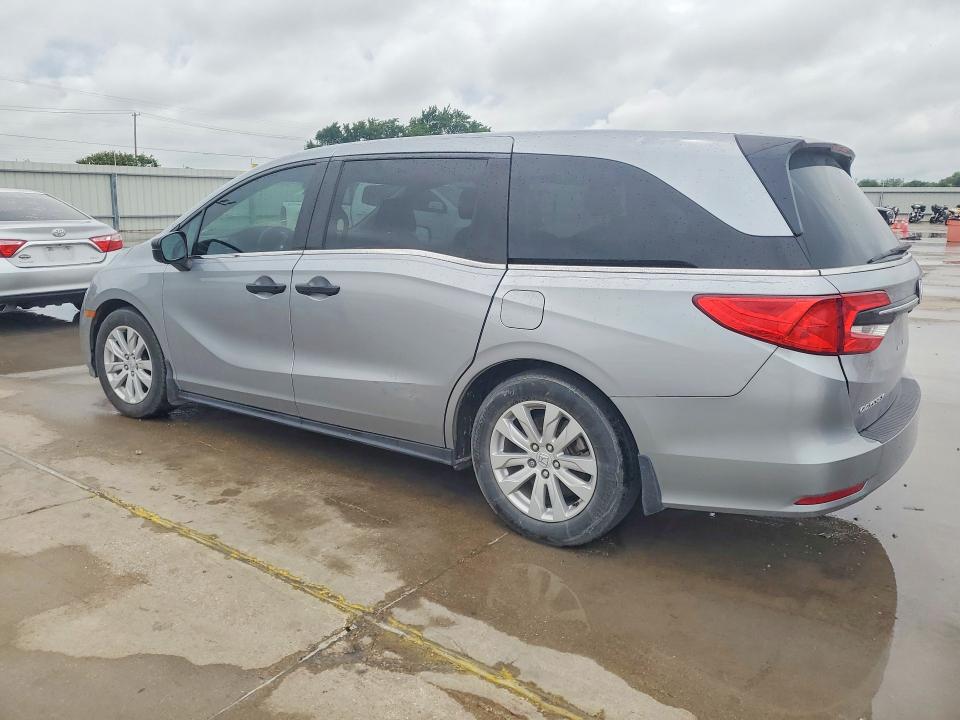 2021 Honda Odyssey VIN 5FNRL6H24MB004941 COPART salvage auction — HAIL, Tx - Salvage Vehicle Title, sold $6,300 on 2026-07-09 (photo 2)
