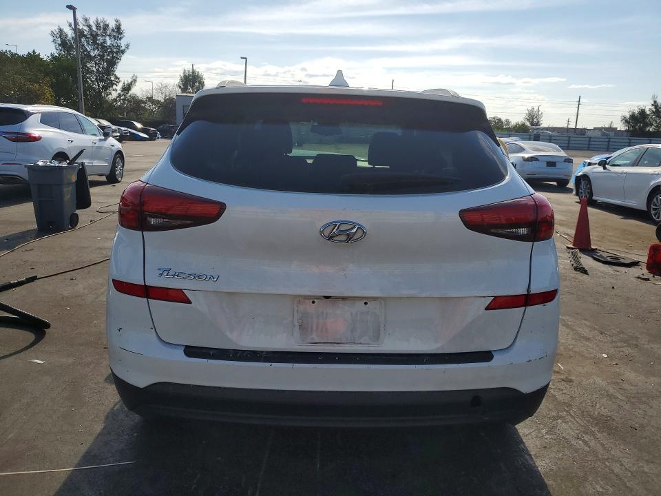 2021 Hyundai VIN KM8J33A46MU320609 COPART salvage auction — FRONT END, Fl - Certificate Of Destruction, sold $3,700 on 2026-07-13 (photo 6)