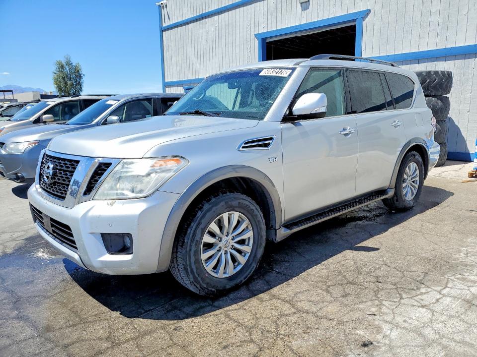 2017 Nissan Armada VIN JN8AY2ND6H9006384 COPART salvage auction — MINOR DENT/SCRATCHES, UT - CERTIFICATE OF TITLE, sold $2,850 on 2026-07-23 (photo 1)