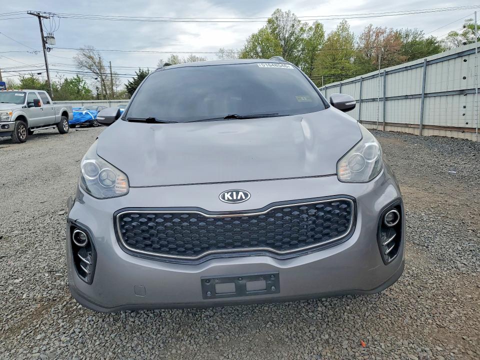 2018 Kia Sportage VIN KNDPNCAC0J7431893 COPART salvage auction — FRONT END, ID - SALVAGE CERTIFICATE OF TITLE, sold $4,300 on 2026-07-31 (photo 5)
