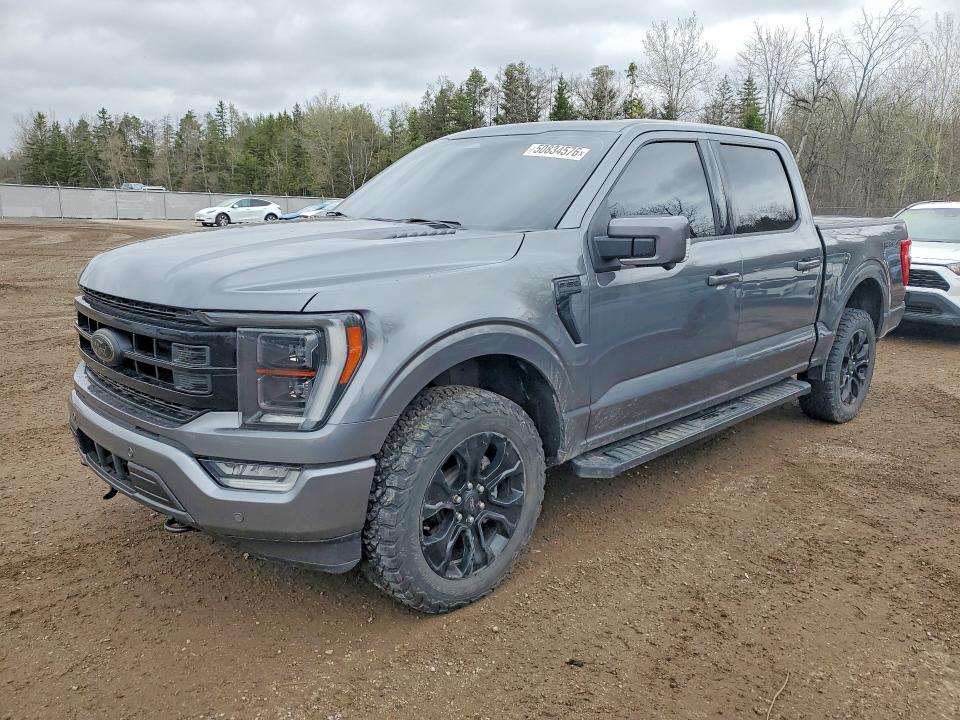 2022 Ford F-150 lightning VIN 1FTFW1E89NFB68365 — COPART salvage auction photo