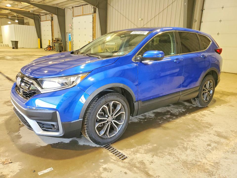 2021 Honda Cr-v VIN 7FARW2H50ME016986 COPART salvage auction — WATER/FLOOD, Pa - Cert Of Salvage-W=Flood Veh, sold $11,100 on 2026-07-08 (photo 1)