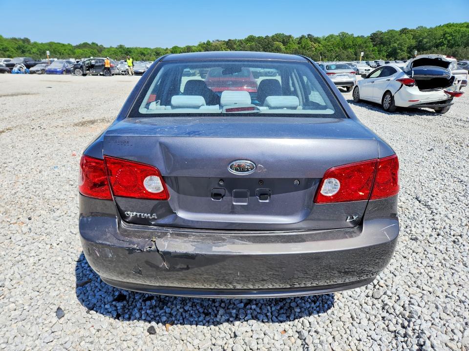 2008 Kia Optima VIN KNAGE123285209247 COPART salvage auction — REAR END, GA - CERT OF TITLE-SALVAGE, sold $550 on 2026-07-30 (photo 6)