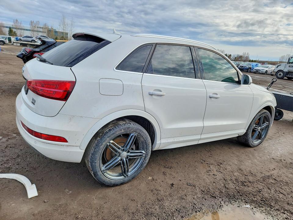 2017 Audi Q3 VIN WA1JCCFS1HR015565 COPART salvage auction — FRONT END, On - Permit Salvage, sold $200 on 2026-07-21 (photo 3)