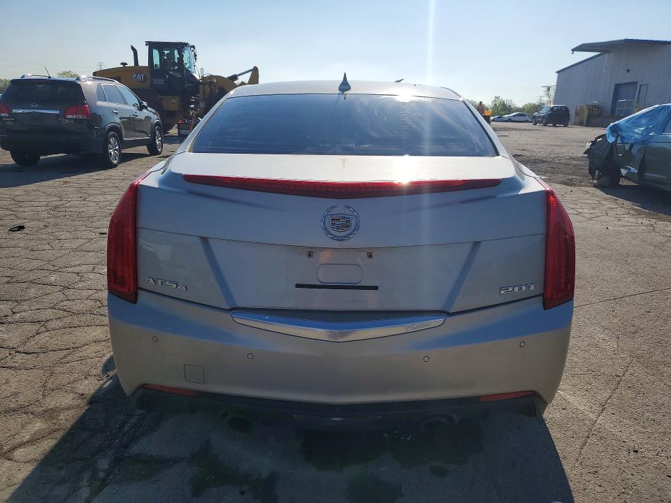 2014 Cadillac Ats VIN 1G6AH5RX4E0102003 COPART salvage auction — FRONT END, Il - Salvage Certificate, sold $575 on 2026-07-03 (photo 6)