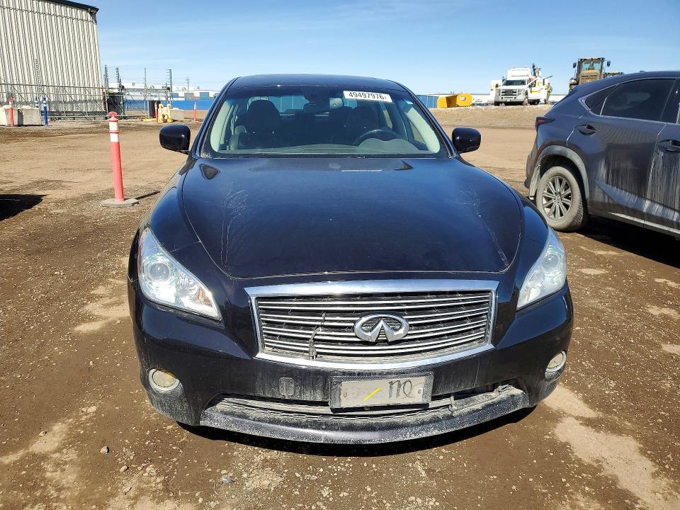 2012 Infiniti M VIN JN1AY1AR7CM580251 COPART salvage auction — SIDE, Ab - Bos - Salvage, sold $1,250 on 2026-07-21 (photo 5)
