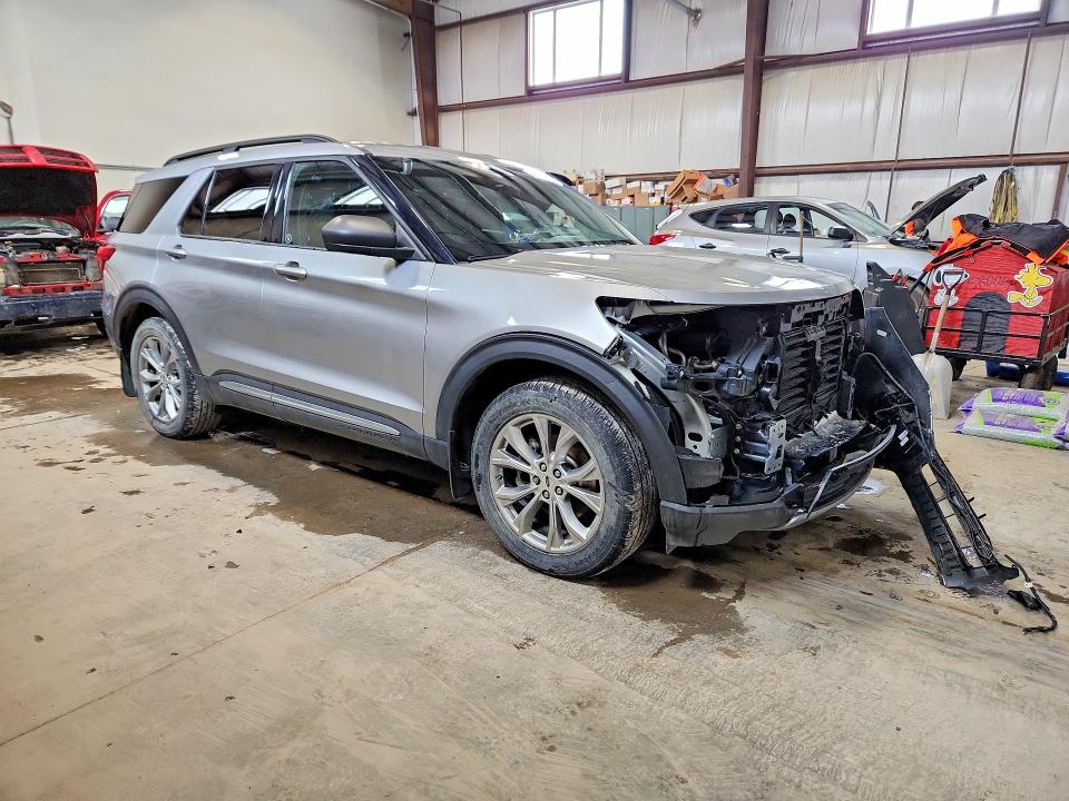 2020 Ford Explorer VIN 1FMSK8DH2LGB69347 COPART salvage auction — FRONT END, Ab - Bos - Salvage, sold $9,200 on 2026-07-09 (photo 4)