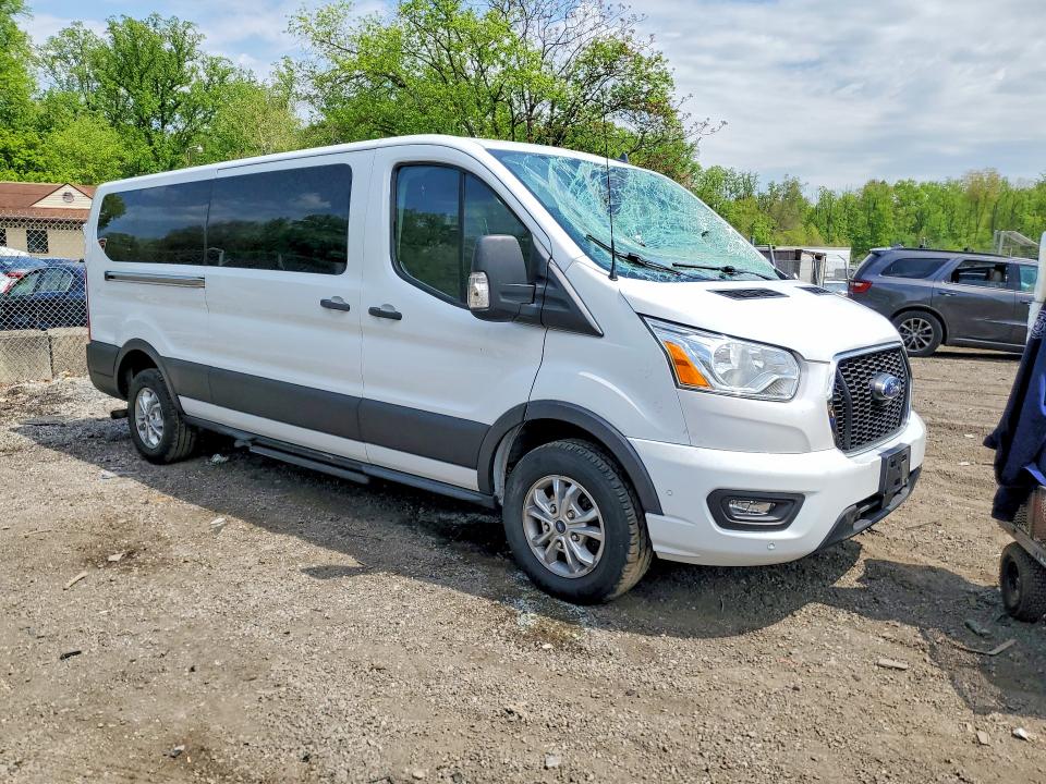 2021 Ford Transit VIN 1FBAX2Y82MKA15023 COPART salvage auction — ROOF, MD - CERT OF SALVAGE > 75% DAMAGE, sold $175 on 2026-07-09 (photo 4)