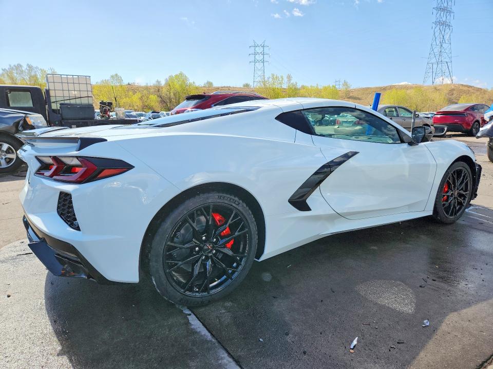 2026 Chevrolet Corvette VIN 1G1YA2D46T5103836 COPART salvage auction — FRONT END, Co - Public - Salvage Title, sold $50,500 on 2026-07-13 (photo 3)