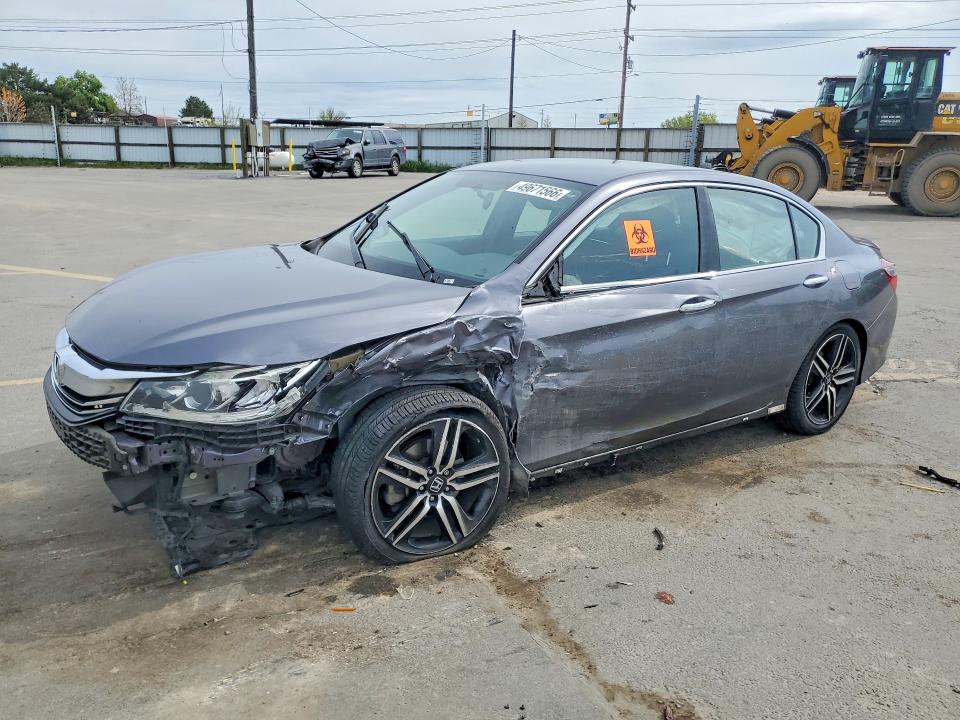 2017 Honda Accord VIN 1HGCR2F5XHA139576 COPART salvage auction — SIDE, Id - Salvage Certificate Of Title, sold $2,500 on 2026-07-09 (photo 1)