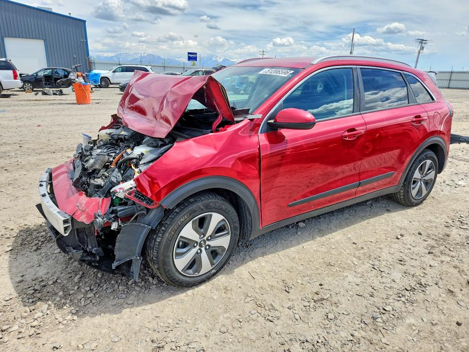 2017 Kia Niro VIN KNDCB3LC4H5047545 COPART salvage auction — FRONT END, Ut - Salvage Certificate, sold $375 on 2026-07-31 (photo 1)