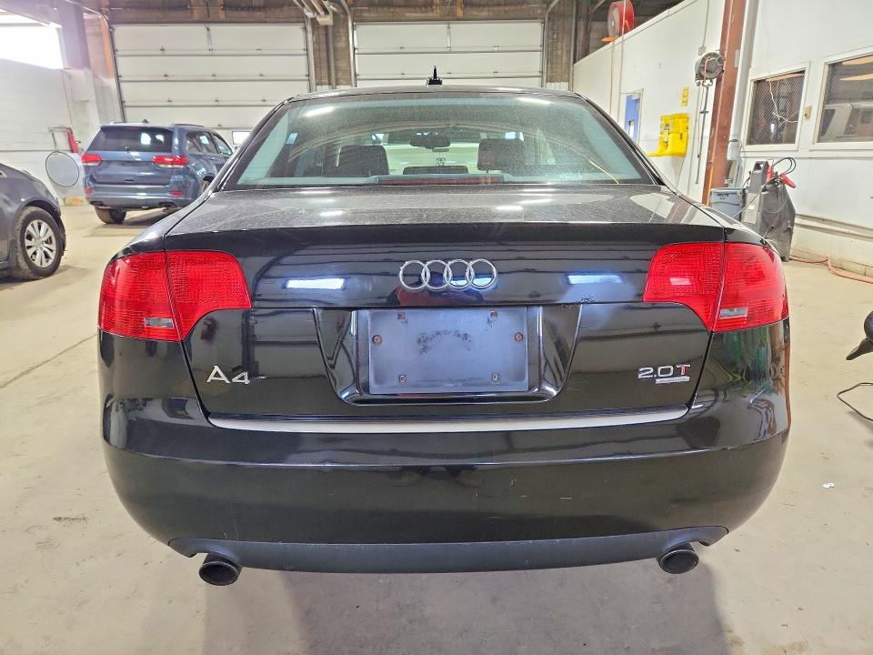 2006 Audi A4 VIN WAUDF78EX6A011077 COPART salvage auction — MECHANICAL, MN - CERTIFICATE OF TITLE, sold $750 on 2026-07-16 (photo 6)