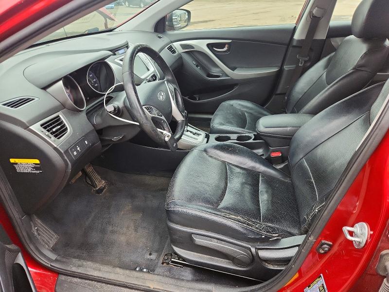 2012 Hyundai Elantra VIN KMHDH4AE8CU257508 COPART salvage auction — SIDE, Ct - Cert Of Title-Salvage, sold $525 on 2026-07-02 (photo 7)