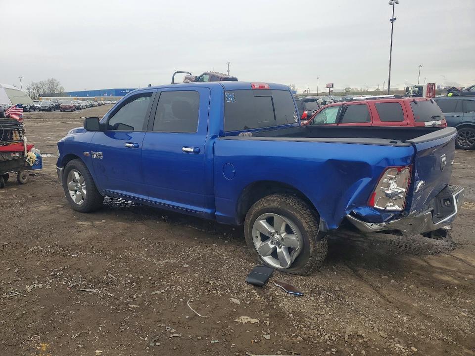 2018 Ram 1500 VIN 3C6RR7LT6JG265070 COPART salvage auction — REAR END, Mi - Certificate Of Title, sold $5,600 on 2026-07-02 (photo 2)