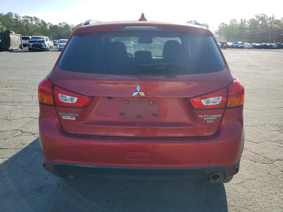 2017 Mitsubishi Outlander VIN JA4AP4AW5HZ061226 COPART salvage auction — FRONT END, GA, sold $2,050 on 2026-08-24 (photo 6)