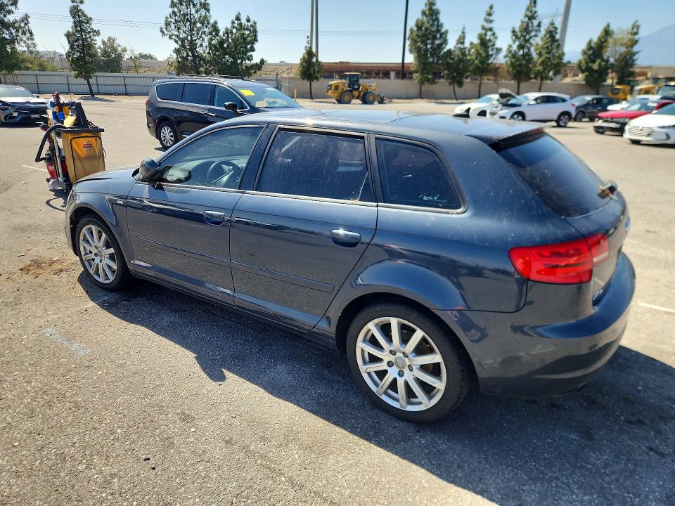 2012 Audi A3 VIN WAUKEAFM6CA103462 COPART salvage auction — FRONT END, Ca - Salvage Certificate, sold $575 on 2026-07-02 (photo 2)