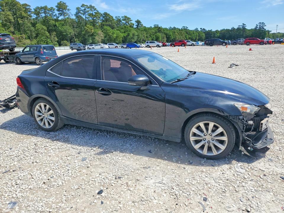 2015 Lexus Is VIN JTHBF1D28F5080702 COPART salvage auction — FRONT END, Tx - Certificate Of Title, sold $2,000 on 2026-07-03 (photo 4)