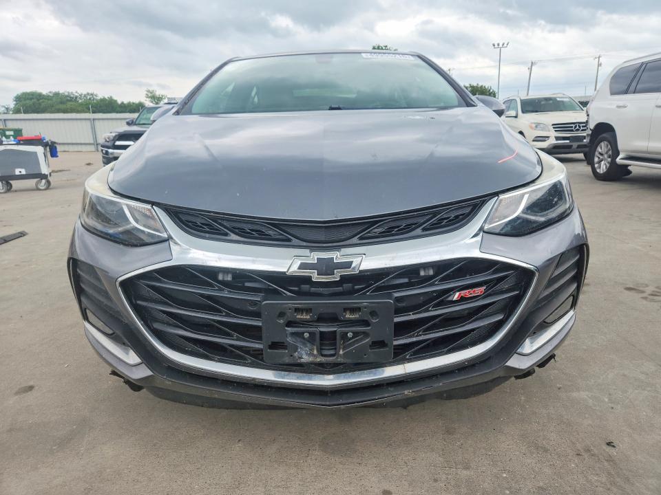 2019 Chevrolet Cruze VIN 1G1BE5SM6K7105622 COPART salvage auction — REAR END, Tx - Salvage Vehicle Title, sold $1,200 on 2026-07-09 (photo 5)