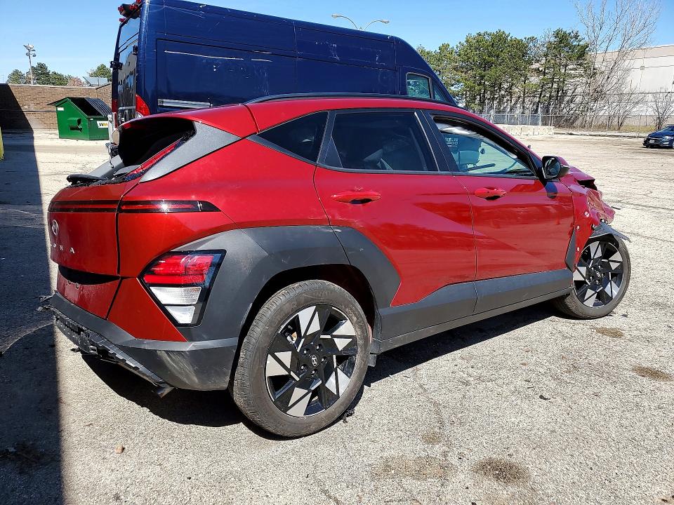2025 Hyundai Kona VIN KM8HB3AB0SU307433 COPART salvage auction — ALL OVER, FL - CERT OF TITLE SLVG REBUILDABLE, sold $2,300 on 2026-07-20 (photo 3)