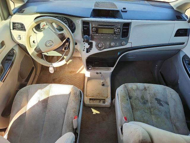 2011 Toyota Sienna VIN 5TDKA3DCXBS001202 COPART salvage auction — FRONT END, FL - CERTIFICATE OF TITLE, sold $775 on 2026-07-31 (photo 8)