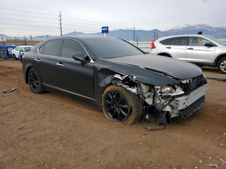 2008 Lexus Ls VIN JTHBL46F685083806 COPART salvage auction — FRONT END, Co - Salvage Title, sold $1,600 on 2026-07-15 (photo 4)