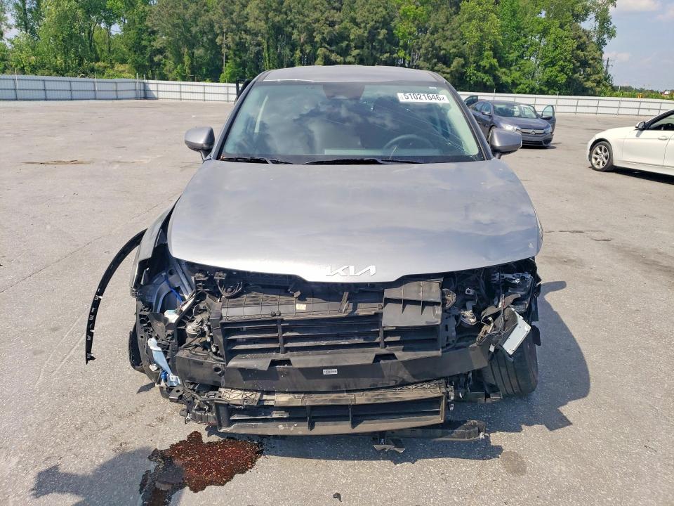 2024 Kia Sportage VIN KNDPU3DF0R7319468 COPART salvage auction — FRONT END, NC - SALVAGE CERTIFICATE OF TITLE, sold $1,600 on 2026-07-28 (photo 5)