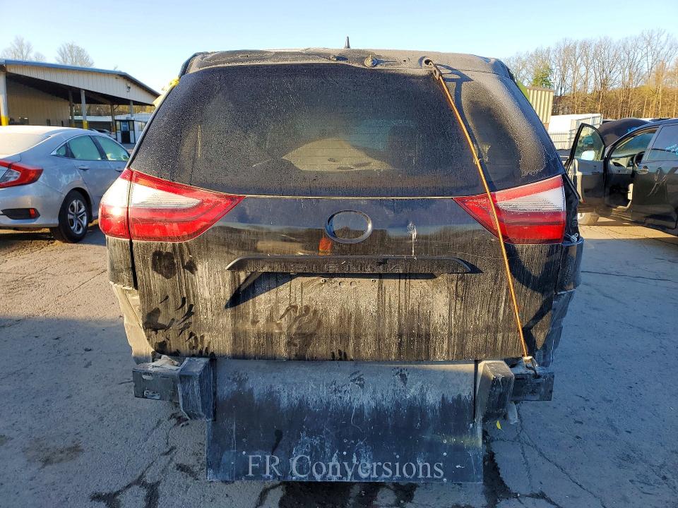 2020 Toyota Sienna VIN 5TDZZ3DC2LS066814 COPART salvage auction — FRONT END, Ny - Certificate Of Title, sold $5,000 on 2026-07-02 (photo 6)