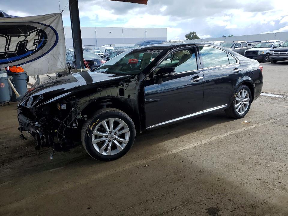 2010 Lexus Es 350 VIN JTHBK1EG5A2345978 COPART salvage auction — FRONT END, Ca - Salvage Certificate, sold $25 on 2026-07-28 (photo 1)