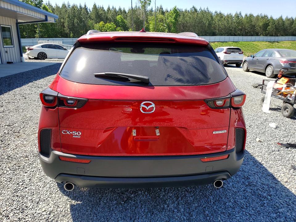 2025 Mazda Cx-50 VIN 7MMVABEM5SN393753 COPART salvage auction — FRONT END, Salvage Title, sold $7,800 on 2026-08-27 (photo 6)